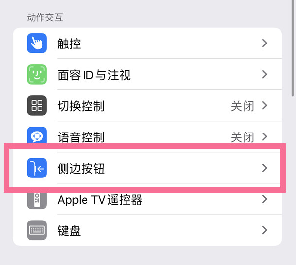 阳城苹果14维修店分享iPhone14 Plus侧键双击下载功能关闭方法 