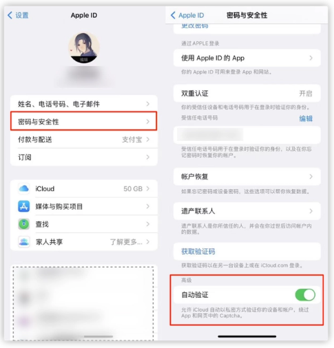 阳城苹果手机维修分享iOS 16 自动验证功能开启方法 