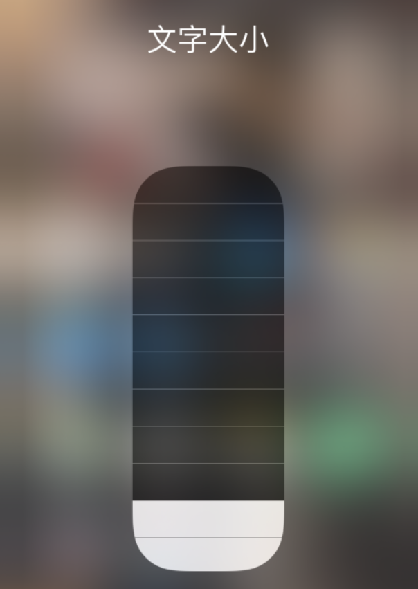 阳城苹果手机维修分享小技巧：在 iPhone 控制中心快速调节字体大小 