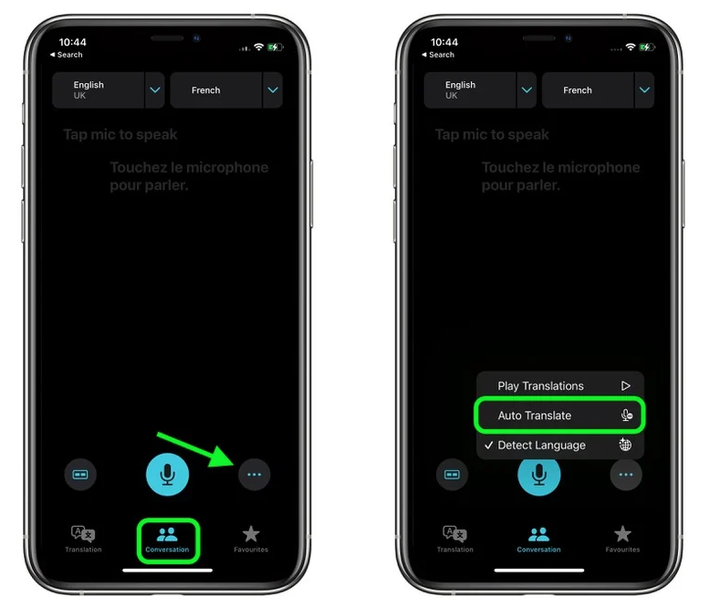 阳城苹果手机维修分享iOS 15 “翻译” App 新改进 